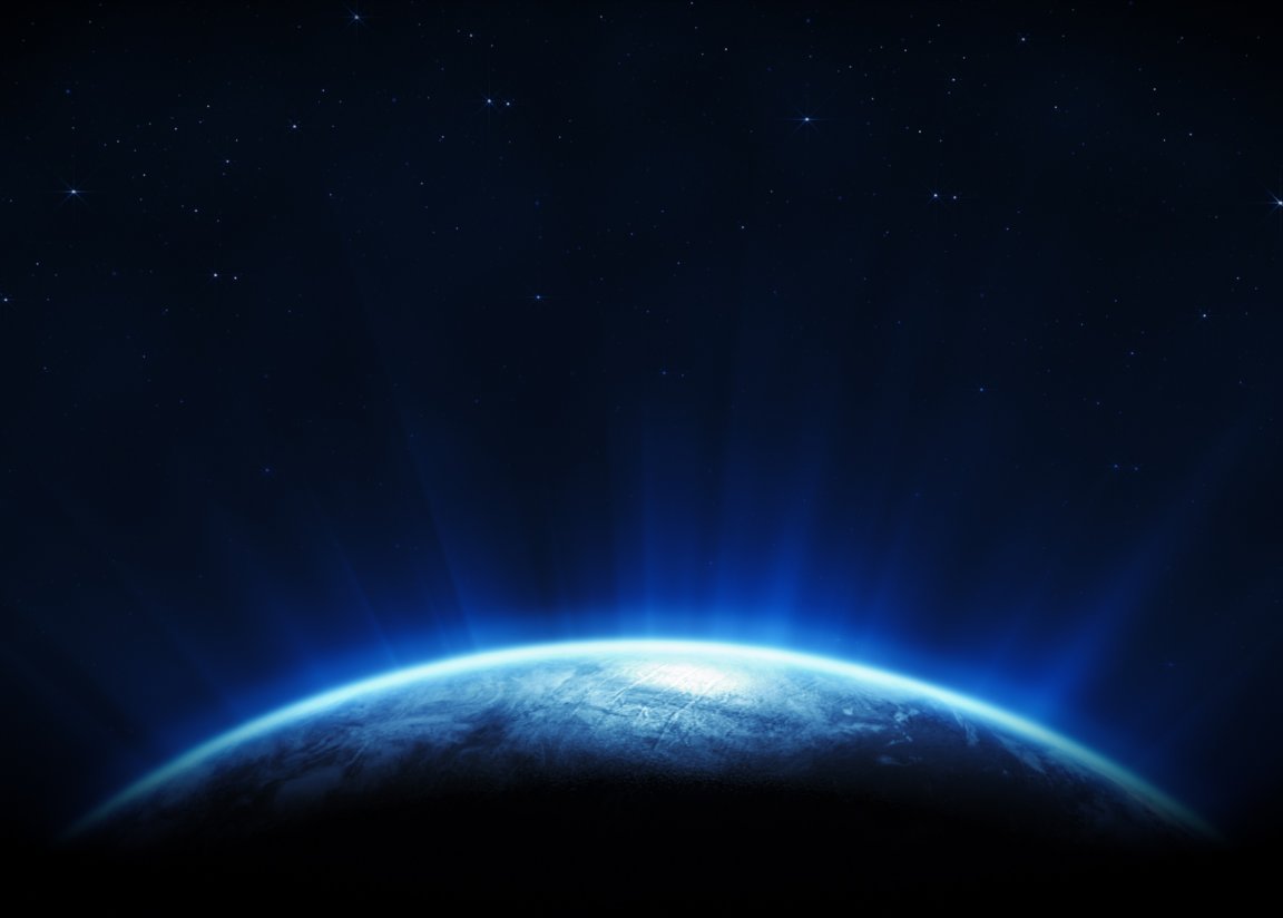 Planet Earth viewed from Space. Planet Earth Maps Courtesy of NASA: https://visibleearth.nasa.gov/images/144875/earth-at-night-black-marble-2012-color-maps-v2.