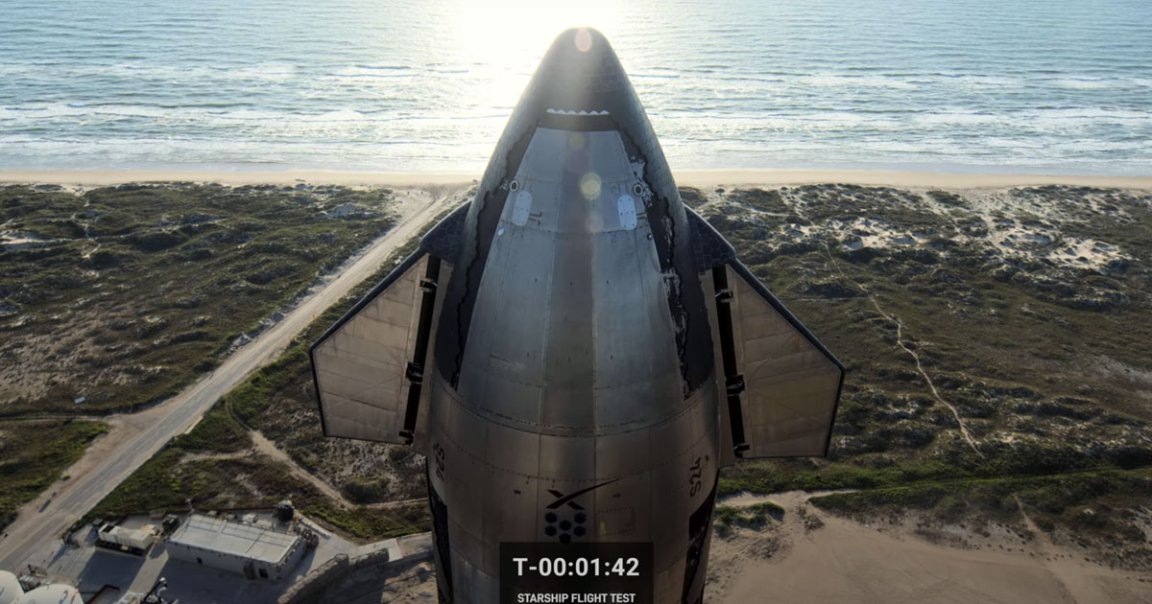 Earlier today, SpaceX loaded its gigantic, 400-foot Starship rocket stack with propellant — only to scrub its first-ever orbital launch attempt.