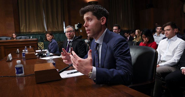 OpenAI CEO Sam Altman told a US Senate subcommittee on Tuesday that the government should regulate AI and create common guidelines.