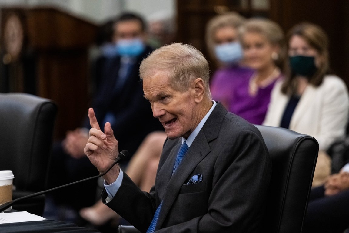 NASA chief Bill Nelson has Moon water on the mind — also, specifically, the idea that China might get to that precious Moon water first.