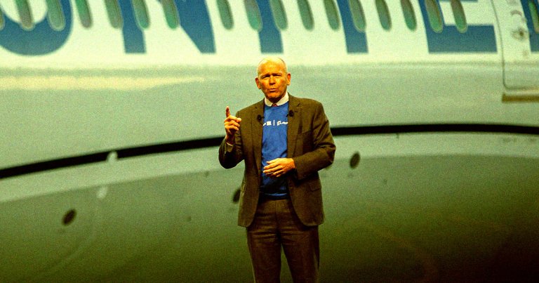 Boeing CEO David Calhoun started commuting to work in a private jet, The Wall Street Journal reports, an incredibly wasteful habit.