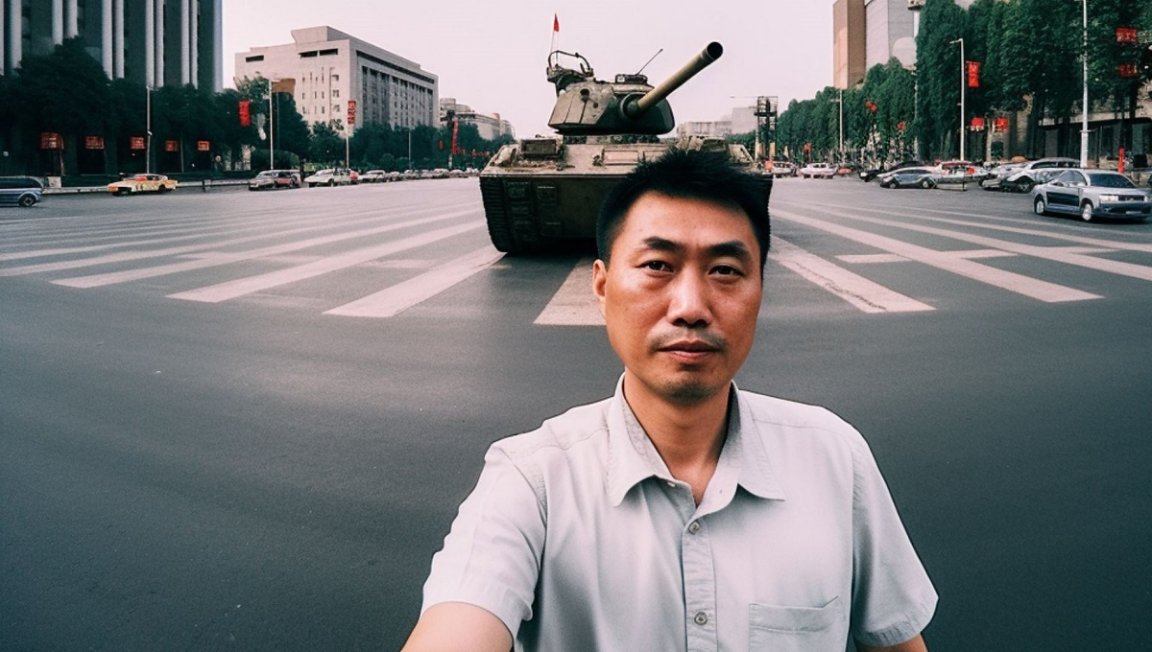 Google "Tank Man," and you might be met with a fake, AI-generated "Tank Man Selfie" as the search engine's top — and featured! — result.