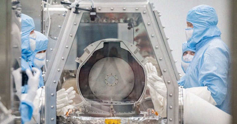 Scientists Crack Open Lid of Canister Holding Asteroid Sample