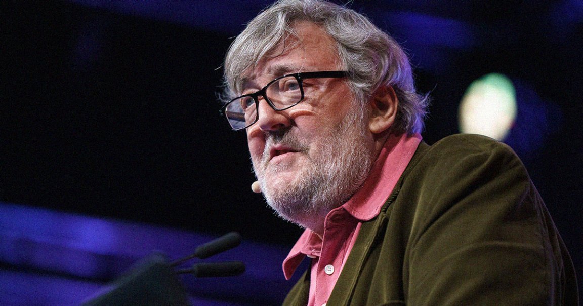 When it comes to voicing his concerns over AI, English actor and broadcaster Stephen Fry isn't mincing words.