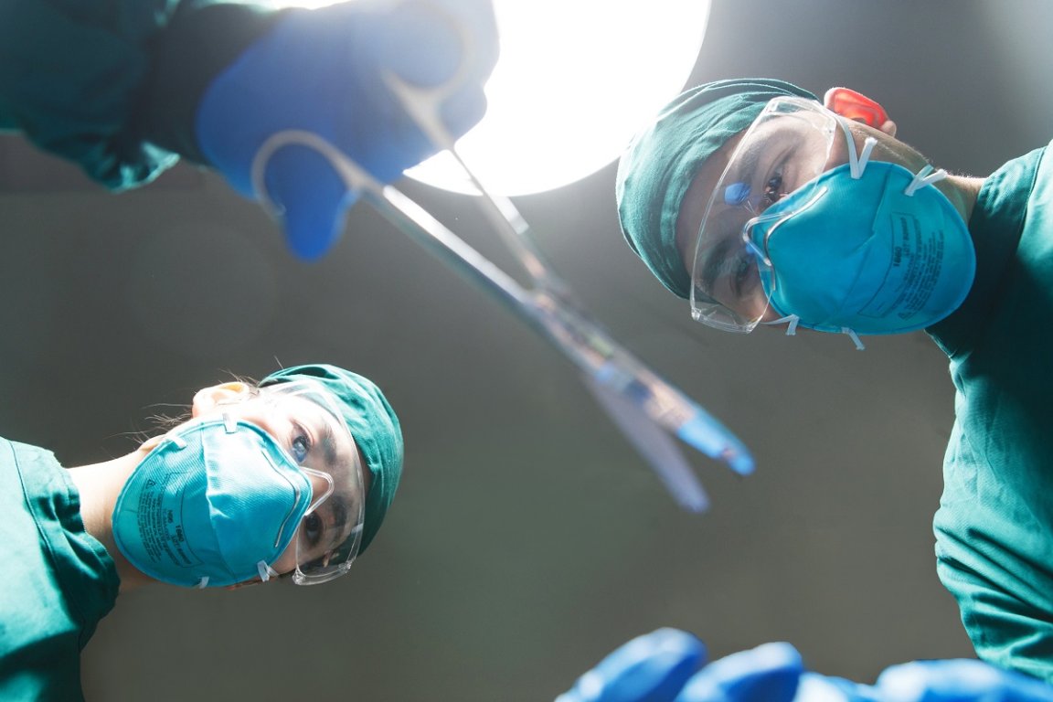 A woman's doctors found a surgical instrument the size of a dinner plate inside her abdomen a whopping 18 months after she'd had surgery.