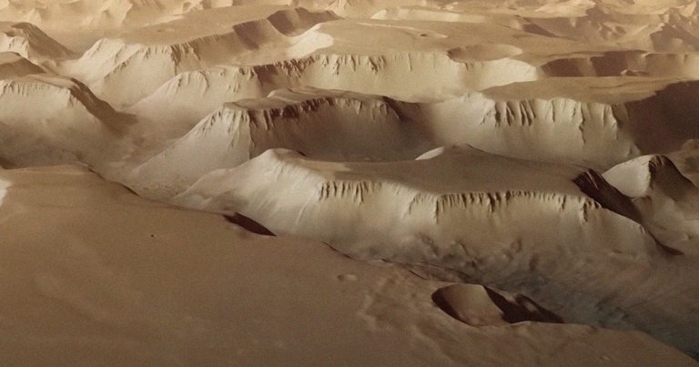 A stunning new video put together by the European Space Agency shows the vastness of the Noctis Labyrinthus, a Martian canyon.