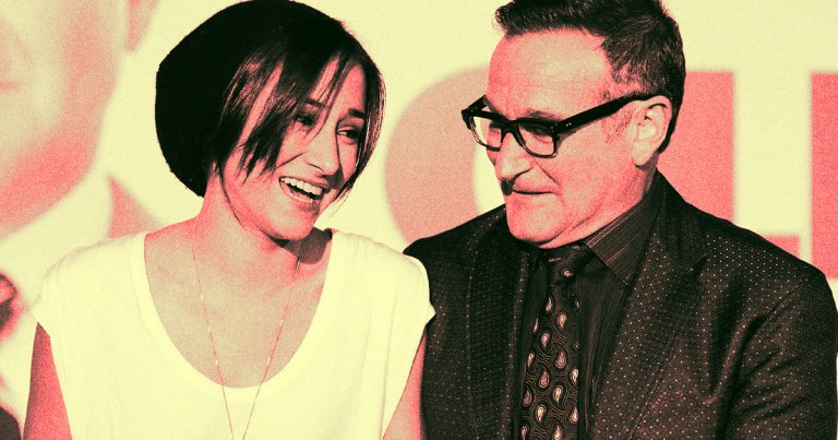 Robin Williams' daughter Zelda has had it up to here with artificial intelligence used to mimic her father's voice in films.