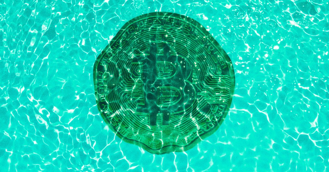 Computers used to mine Bitcoin and other cryptocurrencies' require enormous amounts of energy and cooling that's evaporating water supplies.