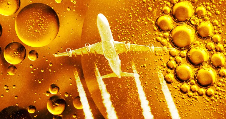 The first-ever transatlantic commercial flight running on 100 percent used cooking oil went off without a hiccup on Tuesday.