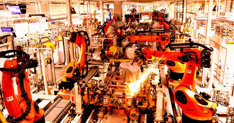 A worker in South Korea was crushed to death by a robot after it failed to tell him apart from the box of vegetables it was handling.