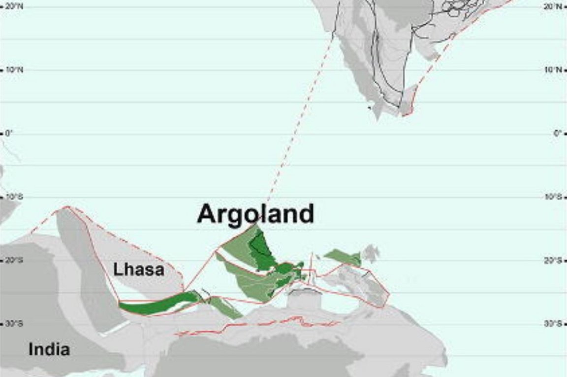 The continent of Argoland, which virtually vanished in the geological record 150 million years ago, has finally been found.