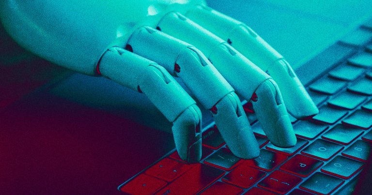 One of the highest-trafficking investing sites in the US appears to be plagiarizing other websites' content using AI.