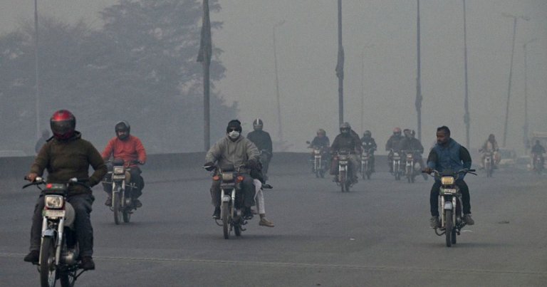 In an attempt to bring air quality down from hazardous levels, officials have begun seeding clouds to make it rain in Lahore, Pakistan.