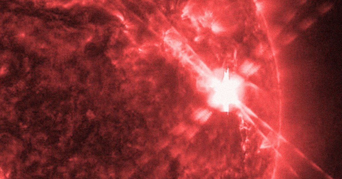 Scientists encountered the biggest solar flare recorded since 2017, which was powerful enough to knock out radio communication on Earth.