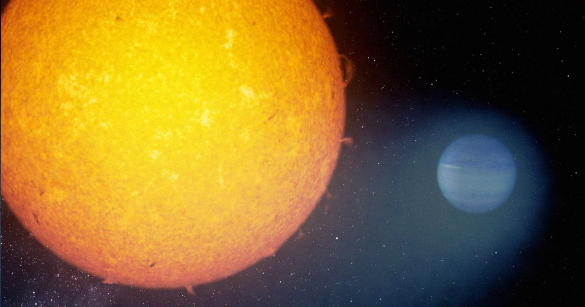 Astronomers have spotted a mysterious exoplanet that orbits its star some 160 light-years away — which has a 350,000-mile-long tail.