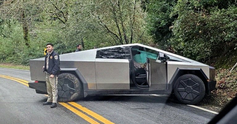 Just before the year drew to a close, a Toyota Corolla crashed into a Cybertruck that was traveling along a road near Palo Alto, California.