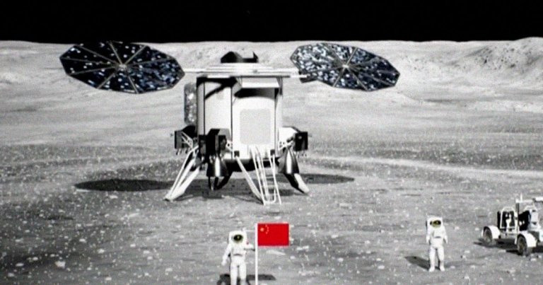 The China National Space Administration is encouraging companies to come up with a special device that can squeeze moon soil into bricks
