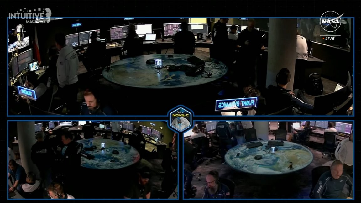 Intuitive Machines is reporting that its NASA-funded Odysseus lunar lander has safely touched down on the Moon.