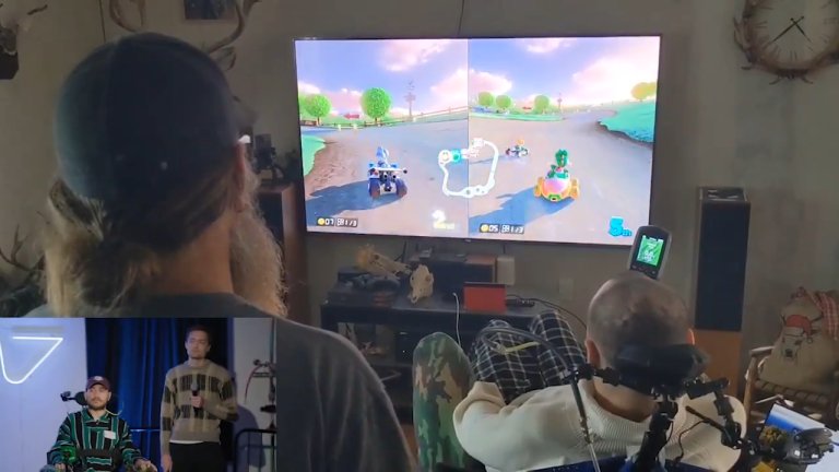 The first patient with a Neuralink implant played Nintendo's Mario Kart video game with his mind in a remarkable and impressive demo video.