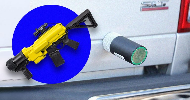 The NYPD is looking to address a recent spike in car theft by shooting GPS-enabled darts at fleeing vehicles.