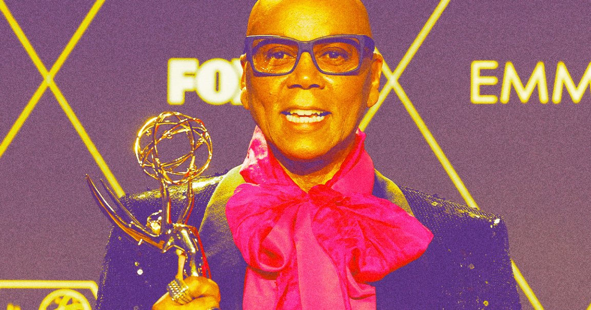 Drag legend RuPaul Charles has a new book-selling website — and lots of its titles for sale are extremely problematic.