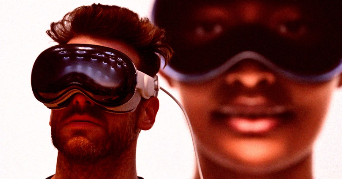Apple's Vision Pro VR headset is giving some users literal black eyes, MarketWatch reports, thanks to an awkward fit.