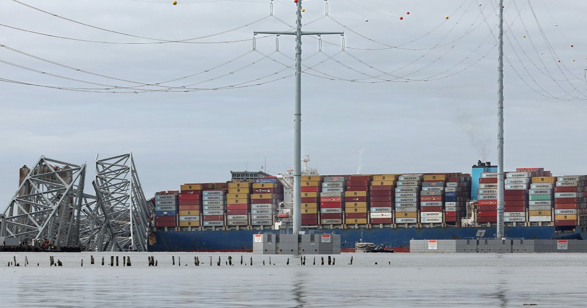 Last month's deadly bridge collision in Baltimore has, apparently, gotten the attention of the Federal Bureau of Investigation.