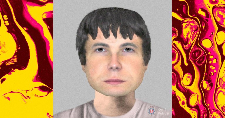 The Kent Police in England released a shoddy computer-generated police sketch that is drawing humorous comparisons to old video games.