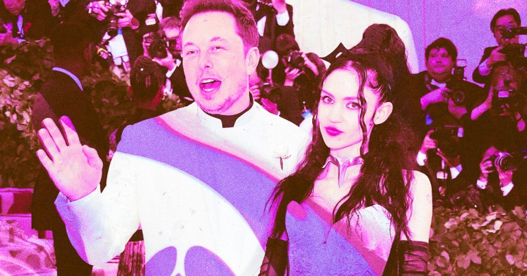 Elon Musk and ex-girlfriend Grimes are seemingly flirting with each other this week on the social media platform X-formerly-Twitter.