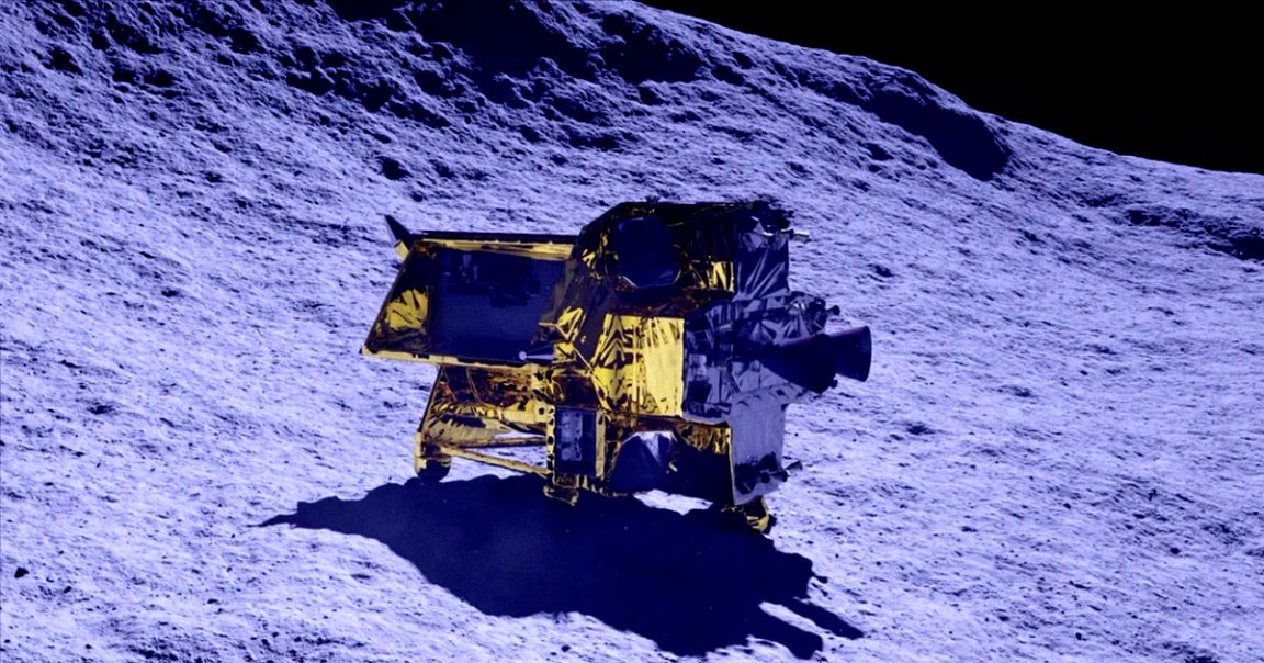 Japan's SLIM Moon lander has sent back yet another image three months after it landed upside down on the lunar surface.