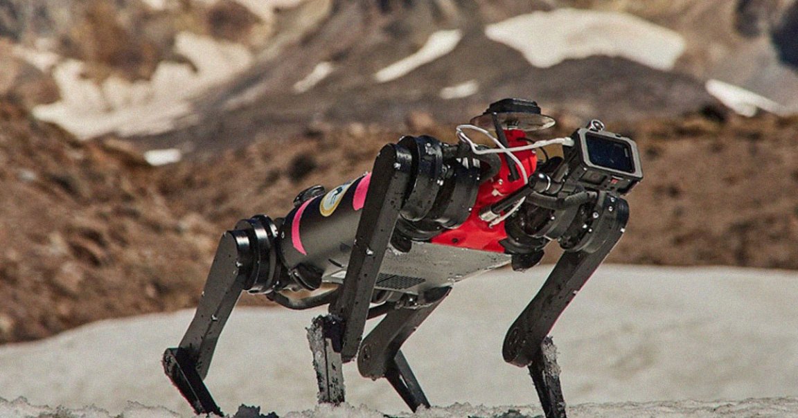 NASA is quietly teaching a robot dog how to walk on the Moon. Researchers just let one loose on the side of a mountain in Oregon.