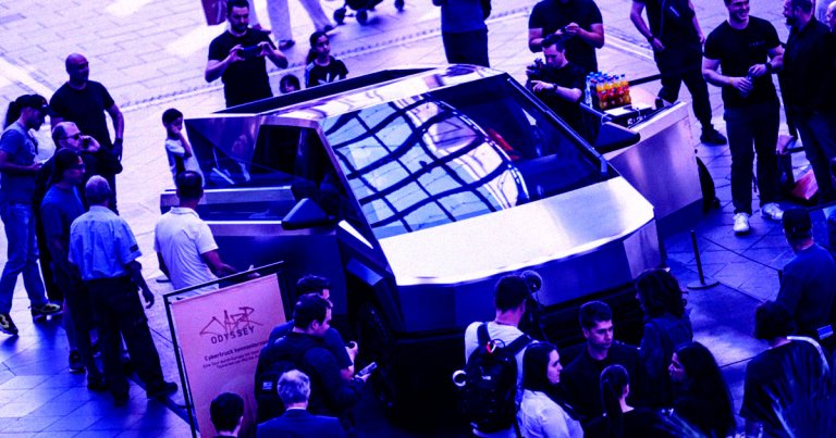 A Tesla Cybertruck is wreaking havoc on Nantucket, a tiny isolated island off the coast of Cape Cod, Massachusetts.