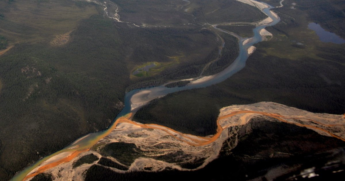 Scientists Alarmed as Rivers in Alaska Turn Bright Orange