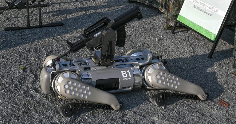 China has released video footage of its gun-toting robot dogs, and it's about as scary as you were probably imagining.