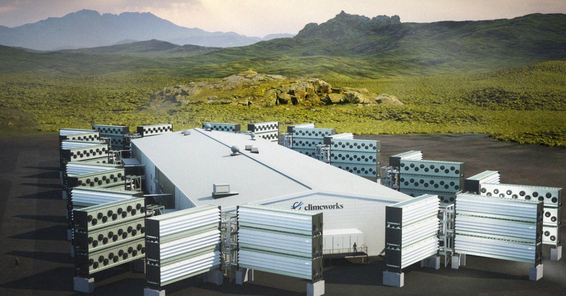 A new carbon capture facility that claims to be the biggest in the world, began sucking the carbon from the air in Iceland.