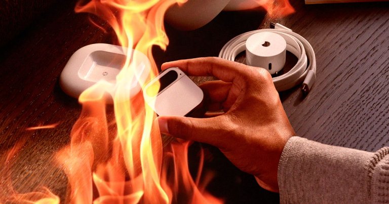 In an email sent out to customers, Humane admitted that a third-party battery cell used in some of the AI Pins "may pose a fire safety risk."