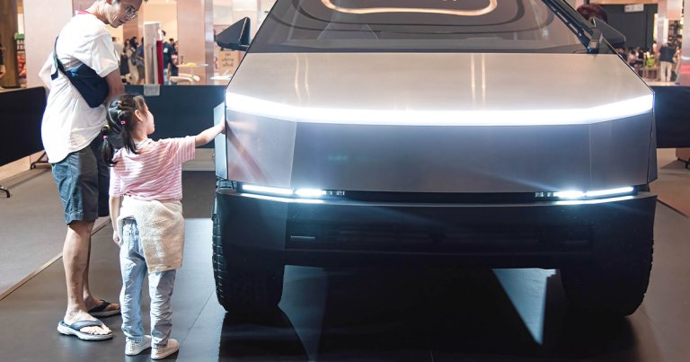With its intimidating exterior, Tesla's Cybertruck is deeply polarizing to adults, but it's a huge hit with one demographic: kids.