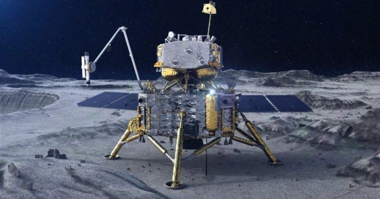 Scientists have discovered traces of water while poring over lunar soil samples collected by China's Chang'e-5 rover.