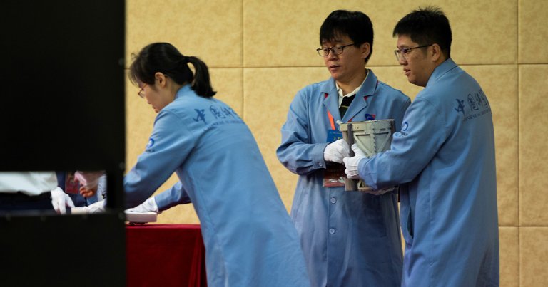 After boldly going to the Moon's far side, China is now in possession of more than four pounds of lunar samples.