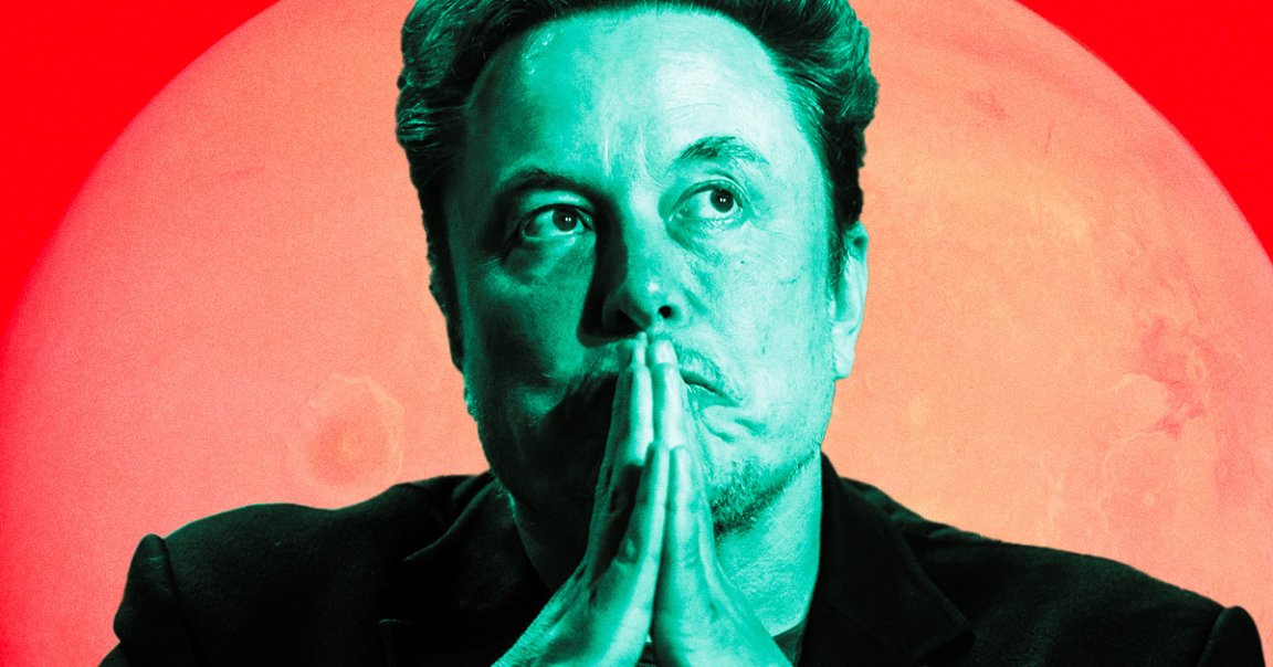 Elon Musk's grand plan for Mars colonization includes, apparently, a long-term dream to create new species on the Red Planet. 