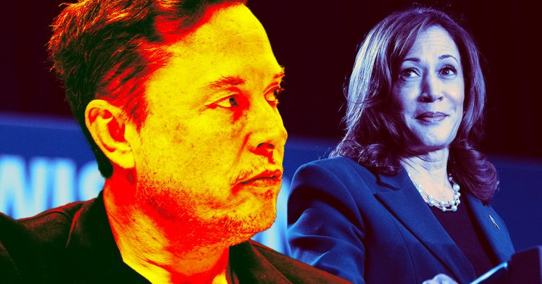 Elon Musk posted an AI-doctored video of Vice President Kamala Harris on X-formerly-Twitter without disclosing it was AI.