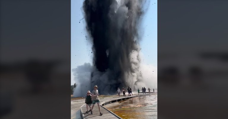 After a blast at Yellowstone, don't worry: officials say this isn't a sign of an impending eruption of the area's supervolcano.