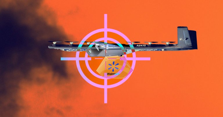 A 72-year-old man in Florida has been arrested after shooting a Walmart delivery drone with his 9mm handgun.