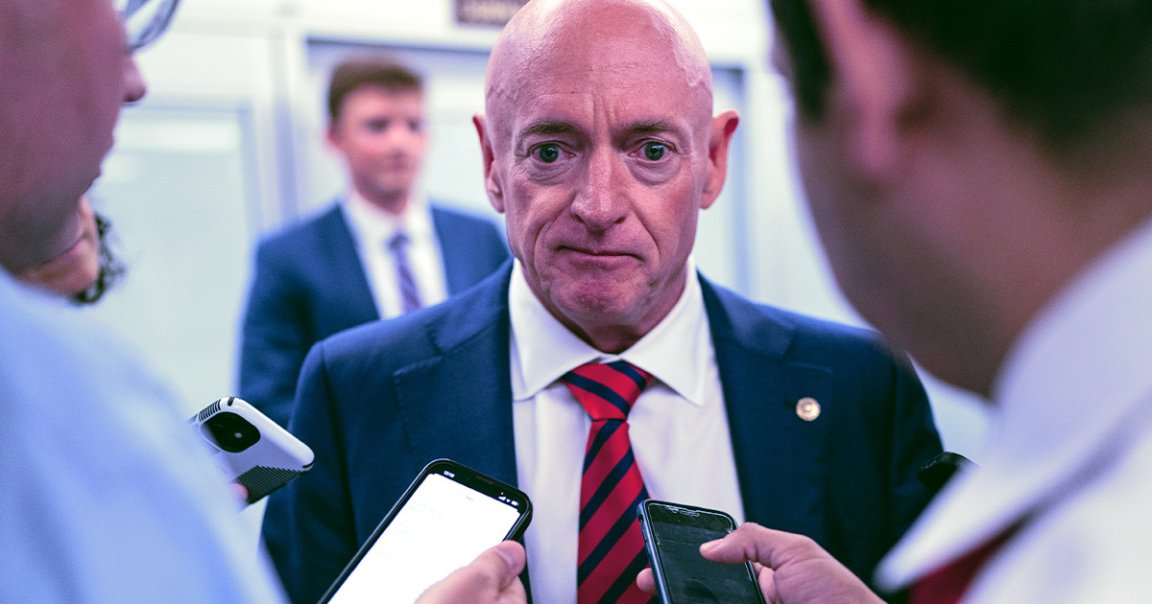 Mark Kelly is a senator and an ex-astronaut — and he also used to hawk sketchy supplement pyramid schemes, a resurfaced video shows.