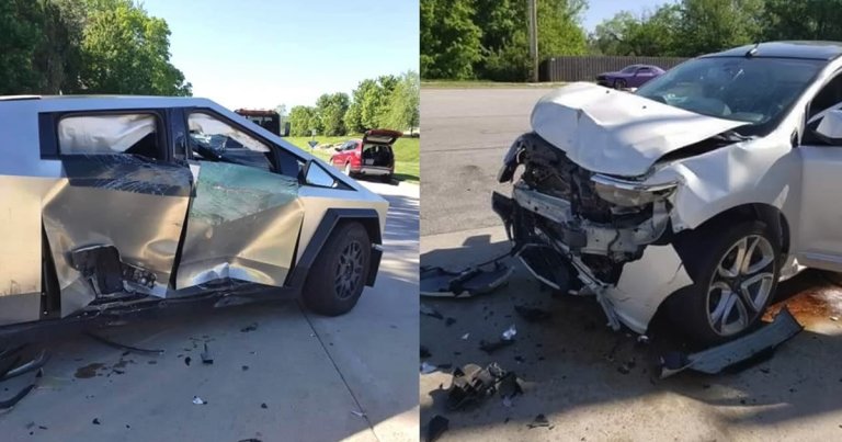 A mechanic has bought a wrecked Tesla Cybertruck and is now trying to revive it from the dead, but none of his fixes are working so far.