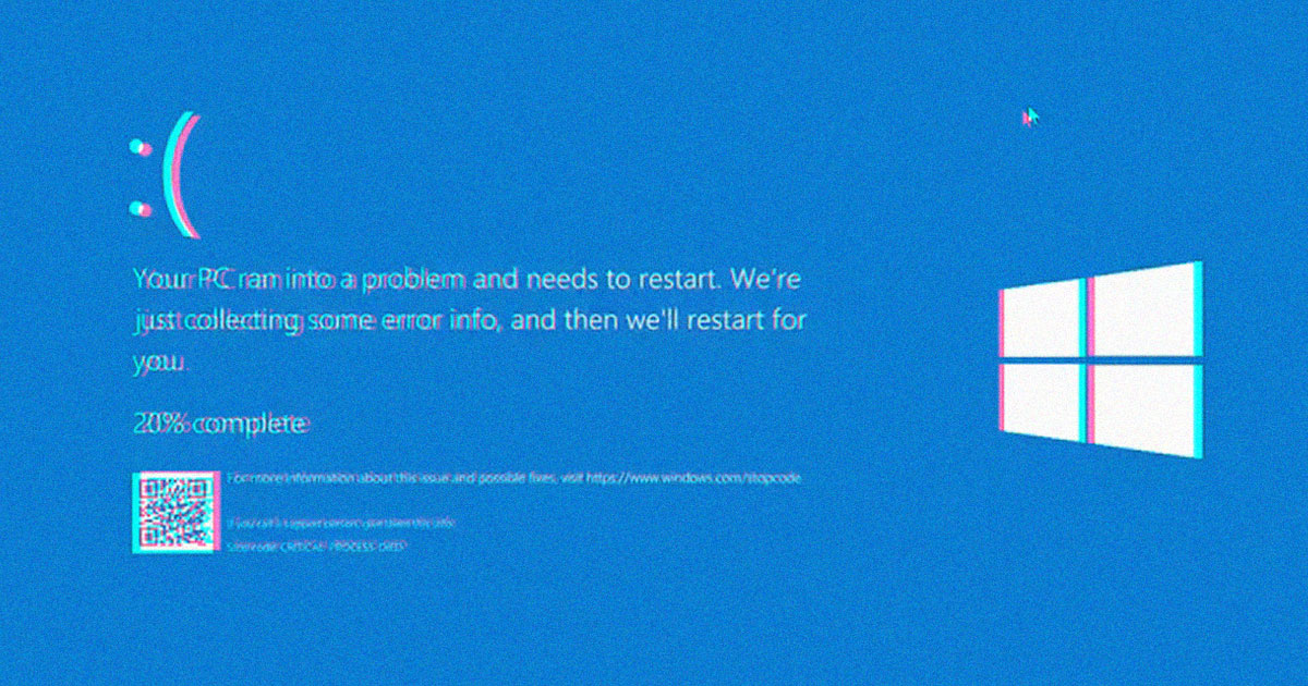 Microsoft Recommends Rebooting Your Computer 15 Times as Blue Screen of Death Strikes Worldwide