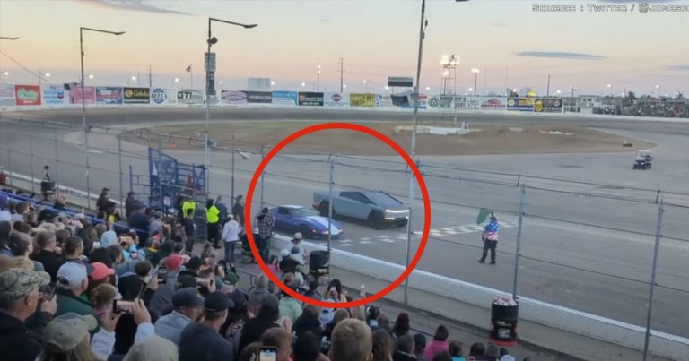 A 1996 Chevrolet Corvette Grand Sport recently challenged a Tesla Cybertruck in a race around the Colorado National Speedway.