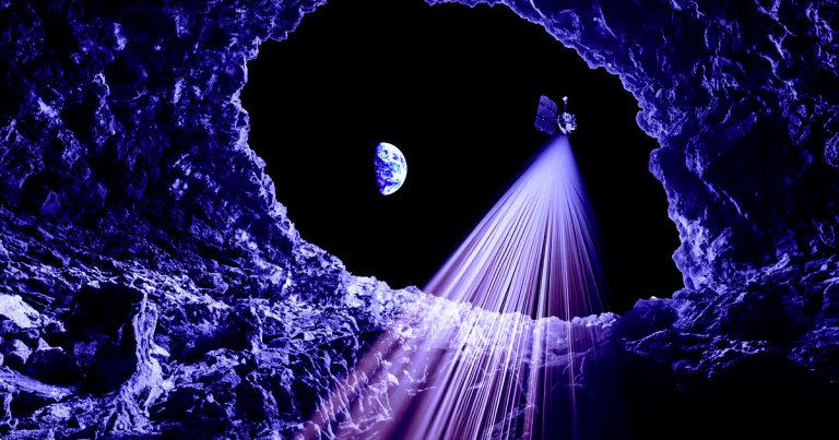 Scientists have come up with the "first direct evidence of an accessible lava tube under the surface of the Moon."