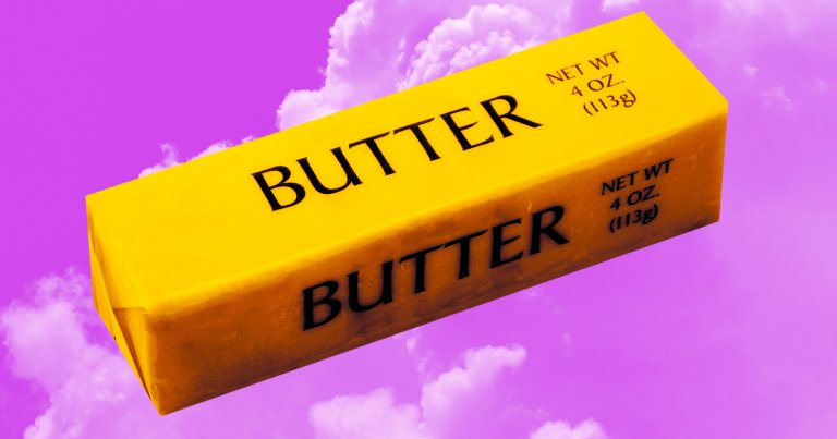 The synthetic "butter" not only tastes like the stuff, it's calorically dense and is made out of the very gas killing our planet, too.