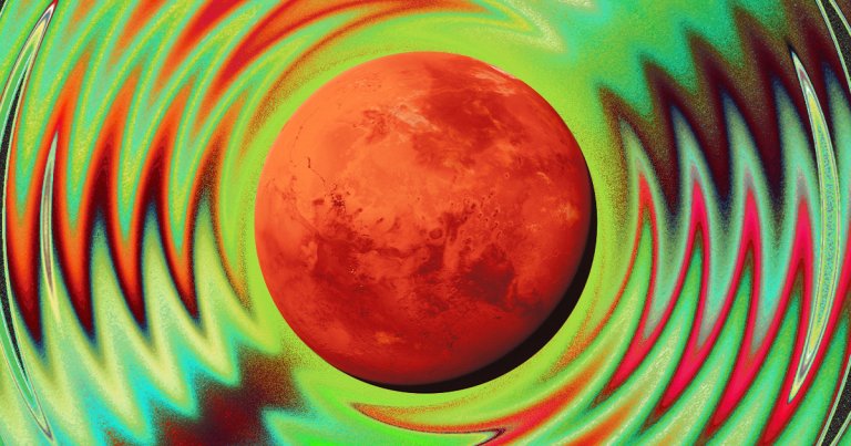 Almost exactly a hundred years ago, American astronomer David Todd listened for radio signals from Mars as the planet was at opposition.